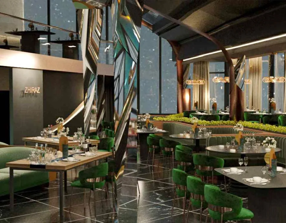 ZHIRAZ restaurang i Kazakstan